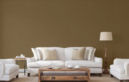 Beige Embossed Wallpaper – Gold Accents (6801-6)